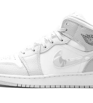 Air Jordan 1MID SEGS "Grey Camo Swoosh" DC9035-100