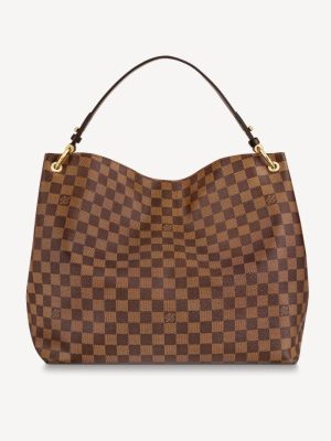 LOUIS VUITTON Graceful MM Long Wallet 2-Piece Set Value N44045+N41661