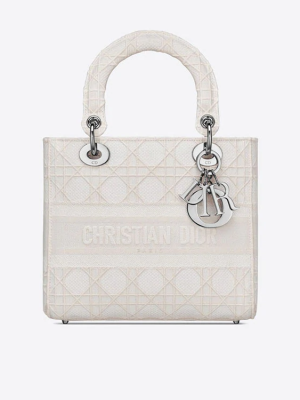 "LADY D-LITE" "Cannage" Medium bag