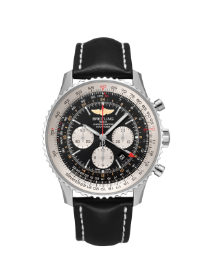 Navitimer B04 Chronograph GMT 48 - Stainless Steel AB0441211B1X1