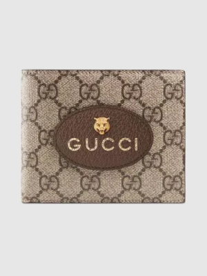 NEO VINTAGE GG SUPREME CANVAS WALLET