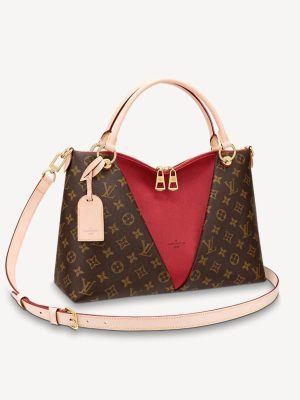 LOUIS VUITTON V Tote MM Long Wallet 2-Piece Set Value M43957+M60017